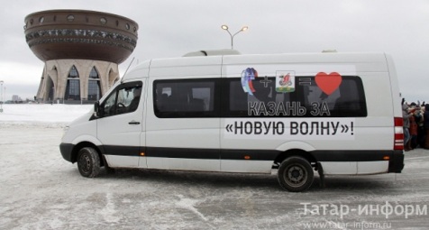В Казани прошел флешмоб за «Новую волну»