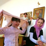 Роспись пасхальных яиц в церковно-приходской школе