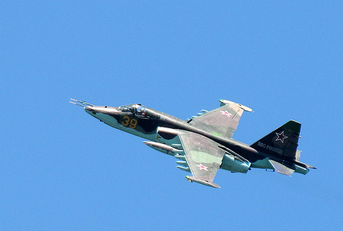 В ставропольском Буденновске разбился Су-25