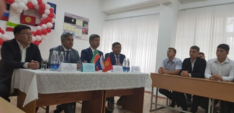 Председатель Национального совета посетил Кыргызский филиал КНИТУ