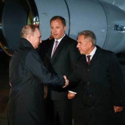 Рустам Минниханов опубликовал поздравление Владимиру Путину с днем рождения (ВИДЕО)
