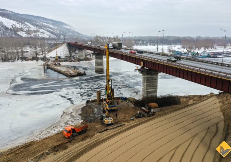 В Самаре начали строить фундамент для будущего моста через Сок