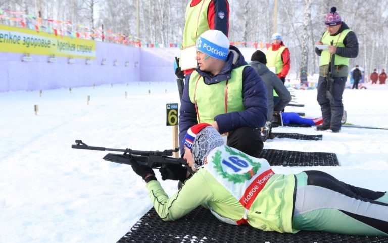 В Камышлах прошли областные соревнования по пневмо- биатлону