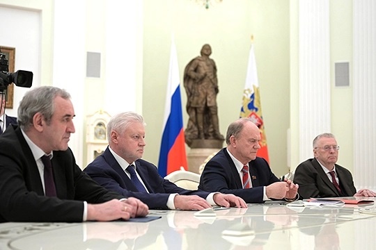 Зюганов – Путину: «Вы пошли на очень ответственный шаг – ремонт Конституции»