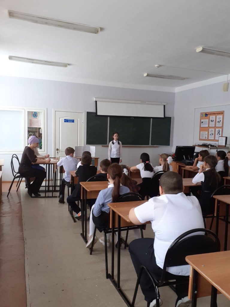 Конкурс чтецов в Новом Усманово
