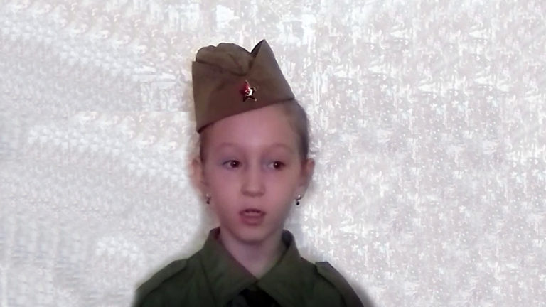 “Пусть не будет войны никогда!” Хасаншина Сафия