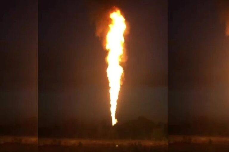 Под Самарой из-за аварии на газопроводе и угрозы взрыва эвакуировали целое село