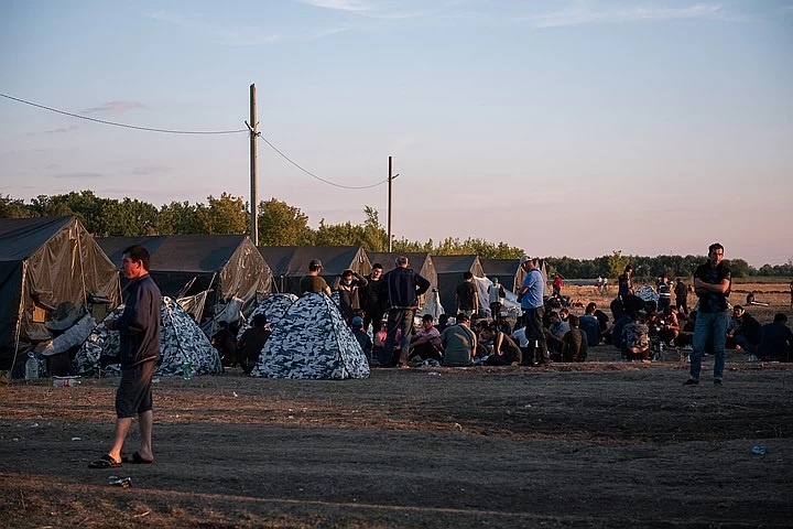Поехала на две недели, а застряла на полгода: показываем, как живет лагерь мигрантов из Узбекистана под Самарой