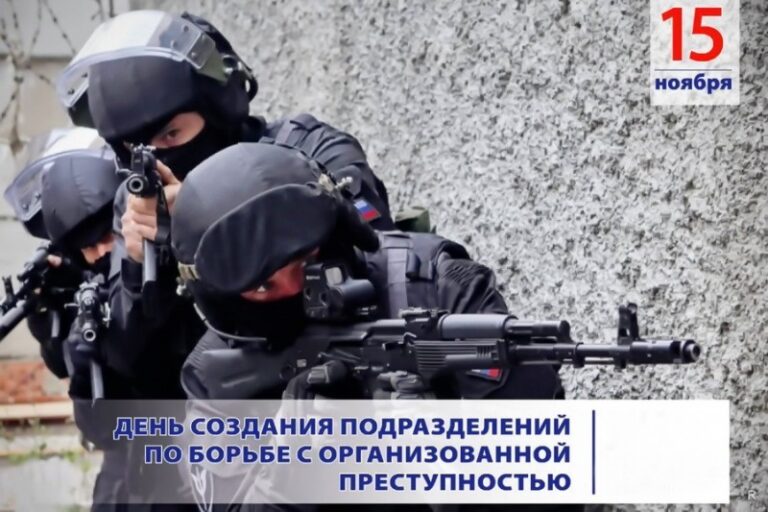 День создания подразделений по борьбе с организованной преступностью
