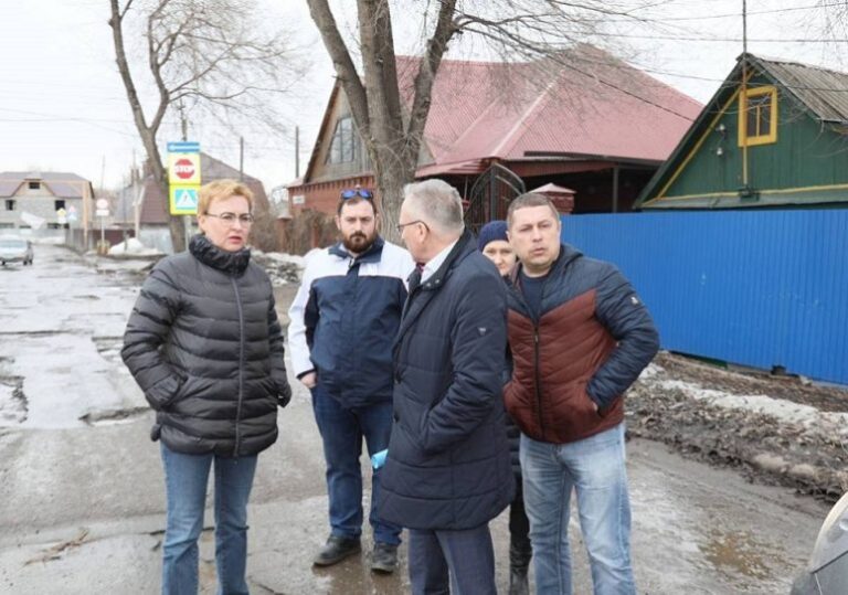 Глава Самары Елена Лапушкина объехала проблемные участки городских дорог