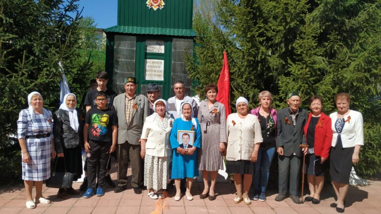 Митинг, посвященный Дню Победы прошел в с. Мочалеевка.