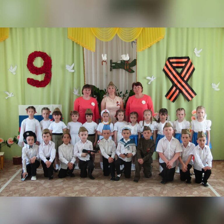 Праздник, посвященный Дню Победы прошел в СП “Детский сад Улыбка”.
