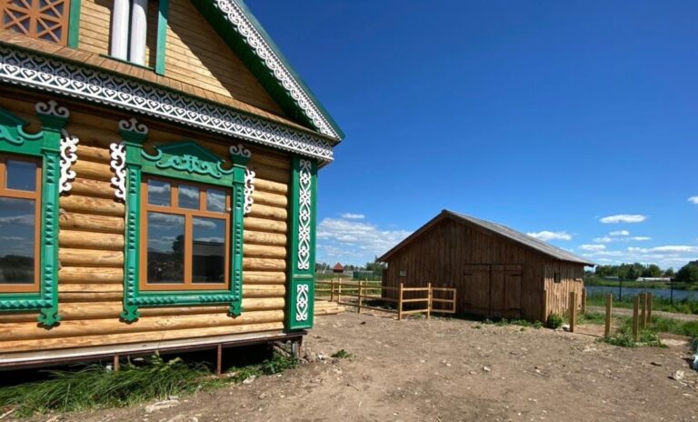 “Татарский дом” в парке “Дружбы народов” в Самаре, выходит на финишную прямую