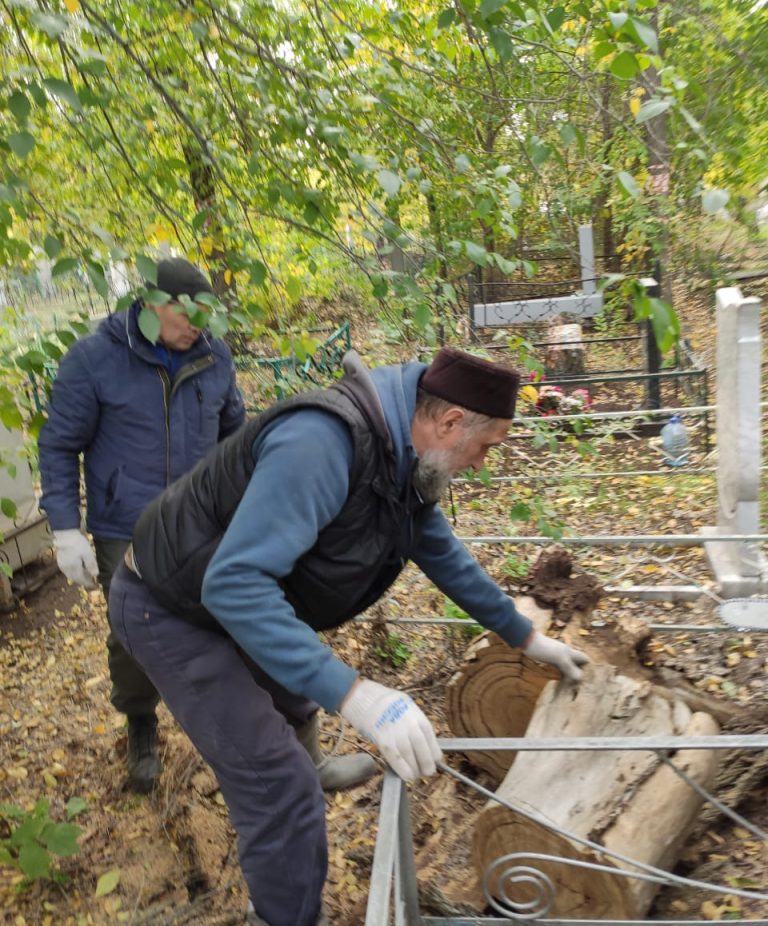 “Рубежное” зиратында шимбә өмәсе
