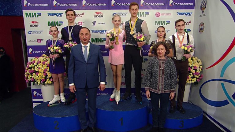 Фигуристы Наталья Хабибуллина и Илья Княжук выиграли Юниорский Чемпионат РФ-2022
