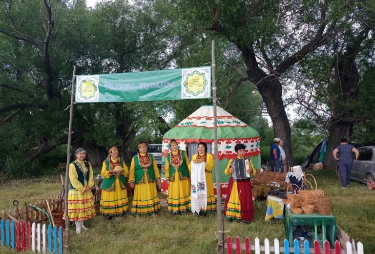 В Имелеевке отметили башкирский праздник «Йыйын»