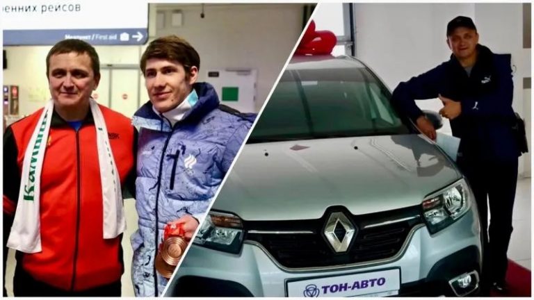 “Я мечтал об этой машине”: первый тренер Эдуарда Латыпова получил в подарок от биатлониста иномарку