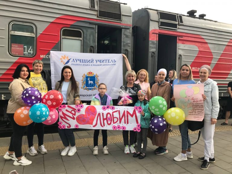 Торжественно встретили педагога школы “Яктылык”