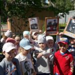 Bessmertnyj-polk-s-pravnuchkoj-Ruzilej
