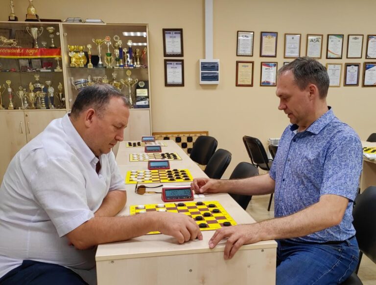 Чемпионат по русским шашкам в Мочалеевке