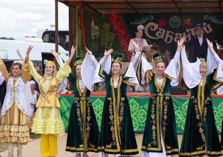 В Мочалеевке грандиозно, ярко и позитивно прошел праздник «Сабантуй-2023»