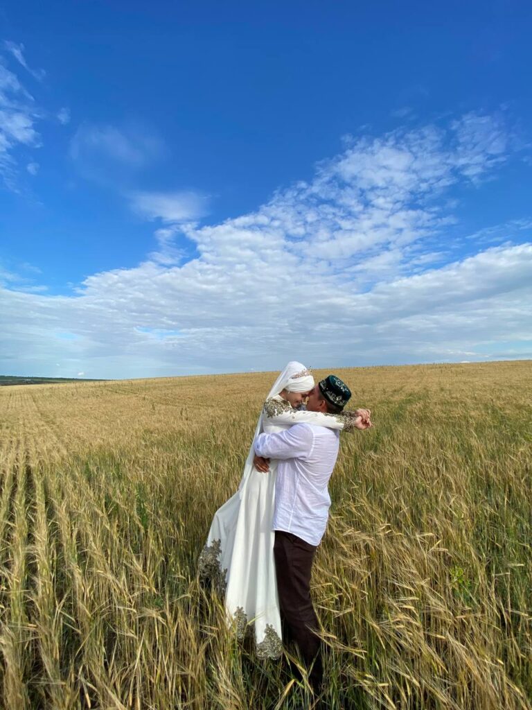 Тәбрик никах туе белэн.