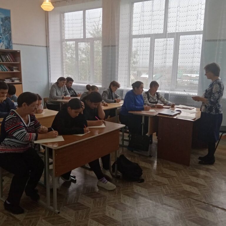 В селе Мочалеевка Похвистневского района написали “Татарча диктант”