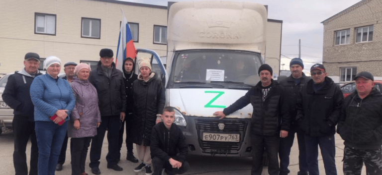 Гуманитарная помощь из Ермаково бойцам на СВО