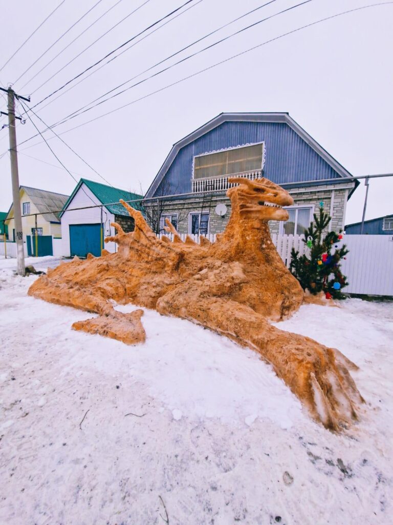 Зимняя сказка в Старом Ермаково