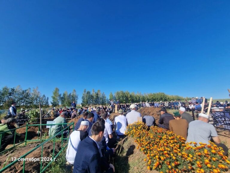 В Алькино простились с участником специальной военной операции односельчанином Мухамадиевым Рамисом Халитовичем