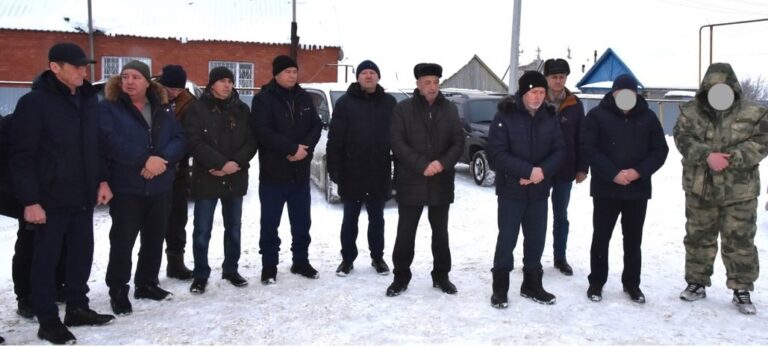 В канун Нового года, 26 декабря, жители села Алькино провожали своих земляков, которые отправились на выполнение специальной военной задачи